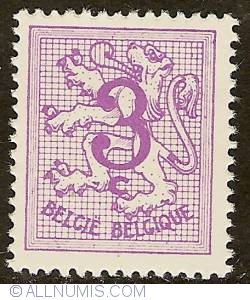 3 Centimes 1957 - Heraldic Lion