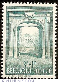 Image #1 of 3+1 Franc 1962 - Abbey of St. Denis en Broqueroi