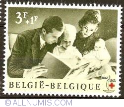 Image #1 of 3+1 Franc 1963 - Royal family group