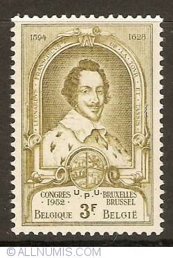 Image #1 of 3 Francs 1952 - Leonard II of Thurn and Taxis