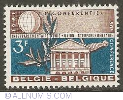 Image #1 of 3 Francs 1961 - Interparliamentary Union