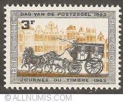 Image #1 of 3 Francs 1963 - Post Carriage