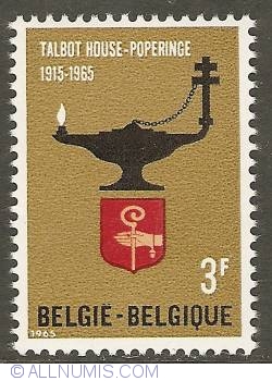 Image #1 of 3 Francs 1965 - 50th Anniversary of the Opening of Talbot House, Poperinge