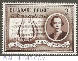 Image #1 of 3 Francs 1966 - Queen Elisabeth