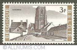 3 Francs 1968 - Lissewege - Church of Our Lady