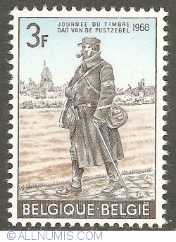 Image #1 of 3 Francs 1968 - Military Postman in 1916