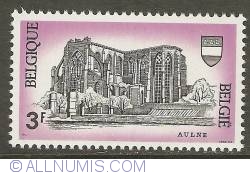 3 Francs 1969 - Aulne Abbey