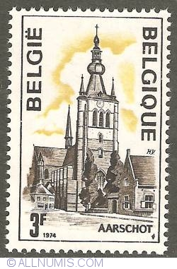 Image #1 of 3 Francs 1974 - Aarschot - Church of Our Lady