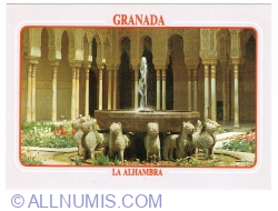 Alhambra - Court of the Lions (Patio de los Leones) 1989
