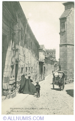 Salamanca - Calle de la Compañia (1920)