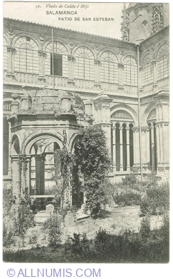 Salamanca - Convento de San Esteban - Patio (1920)