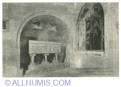 Salamanca - Old Cathedral - Tomb in the Cloisters (1920)