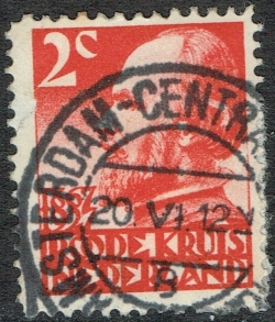 2 + 2 Cents 1927 - Red Cross - King William III