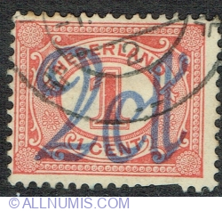 Image #1 of 2 Cents 1923 - Numeral (overprint)