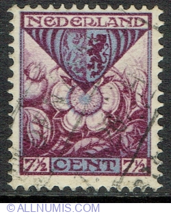 Image #1 of 7 1/2 + 3 1/2 Centi 1925 - Scutul Gelderland cu nesol