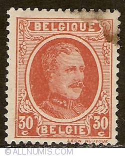 Image #1 of 30 Centimes 1922 (red)