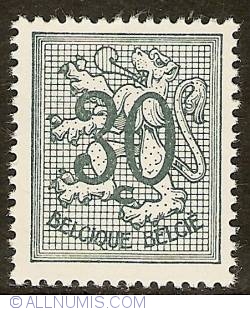 Image #1 of 30 Centimes 1957 -Heraldic Lion