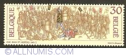Image #1 of 30 Francs 1994 - John I Duke of Brabant - Battle of Woeringen