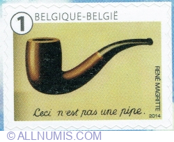 Image #1 of "1" 2014 - René Magritte: "La trahison des images" 1929