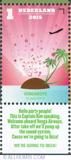 Image #1 of 1° 2015 - Vengaboys, "We're Going to Ibiza!" (1999)