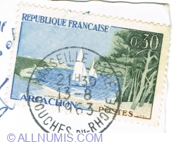 Image #1 of 0.30 Franc 1961 - Arcachon