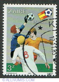 3 Zaire 1981 - World-championship soccer 'España 82'