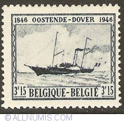 3,15 Francs 1946 - mailboat Diamant