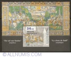 Image #1 of 34 + 6 Francs 1996 - Museum Vleeshuis - Antwerp Souvenir Sheet