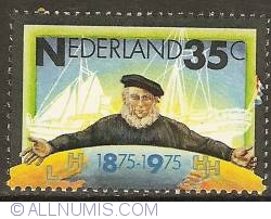 35 Cent 1935 - Centennial of Stoomvaart Maatschappij Zeeland