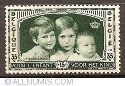 Image #1 of 35 Centimes + 15 Centimes 1935 - Royal Children
