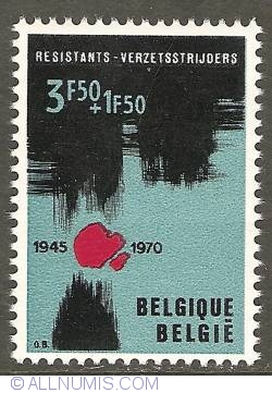 3,50 + 1,50 Francs 1970 - Resistance