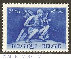 Image #1 of 3,50 + 3,50 Francs 1945 - Resistance