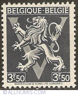 Image #1 of 3,50 Francs 1944 - BELGIQUE-BELGIE
