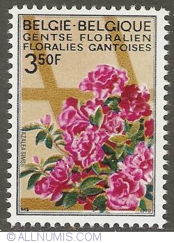 Image #1 of 3,50 Francs 1970 - Floralies of Ghent - Azalea