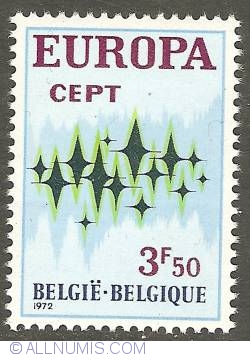 3,50 Francs 1972 - Europa CEPT