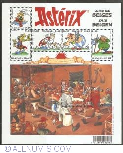 Image #1 of 3,60 Euro 2005 - Asterix in Belgium Souvenir Sheet