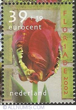 Image #1 of 39+ 19 Euro Cent 2002 - Tulip