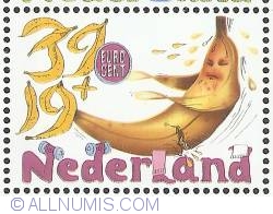 Image #1 of 39 + 19 Eurocent 2004 - Children's Stamps - Banana