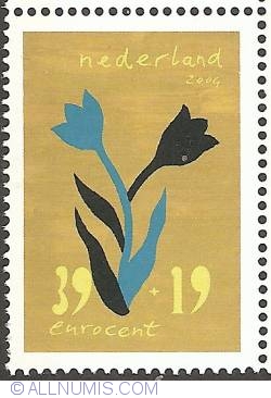 Image #1 of 39 + 19 Eurocent 2004 - Tulip