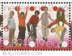 Image #1 of 39 + 19 Eurocent 2006 - Children's Stamps