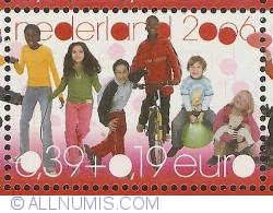 Image #1 of 39 + 19 Eurocent 2006 - Children's Stamps