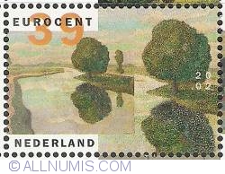 Image #1 of 39 Euro Cent 2002 - Jan Toorop - Landscape with Canal