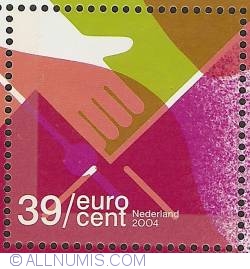 Image #1 of 39 Eurocent 2004 - Greeting Cards