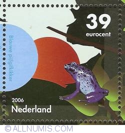 Image #1 of 39 Eurocent 2006 - Blue Poison Dart Frog