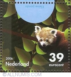 39 Eurocent 2006 - Red Panda