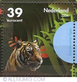 Image #1 of 39 Eurocent 2006 - Sumatran Tiger