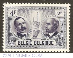 Image #1 of 4 + 2 Francs 1957 - Lieven Gevaert and Edouard Empain