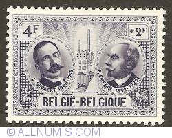 4 + 2 Francs 1957 - Lieven Gevaert and Edouard Empain