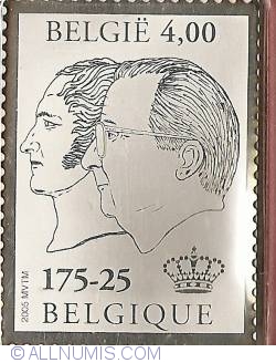 Image #1 of 4 Euro 2005 - 175 Years of Independence - Silver Stamp