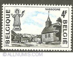 Image #1 of 4 Francs 1974 - Nassogne - St. Monon Chapel